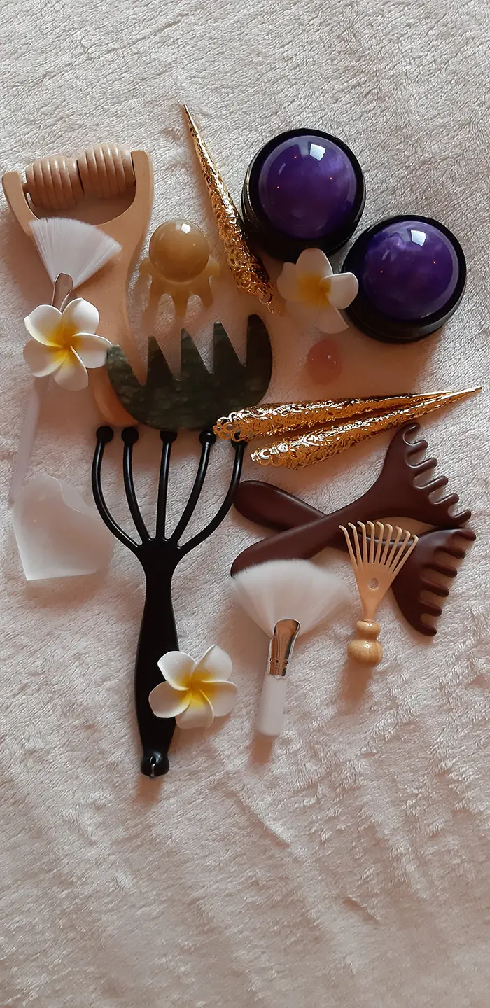 Ambiance douce pour une séance de Reiki